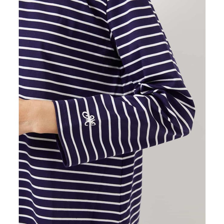 ボーダーバックフレアカットソー | MICHEL KLEIN | 詳細画像20 