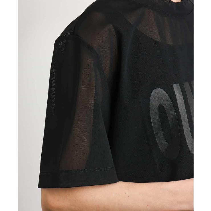 ロゴメッシュプルオーバー | MICHEL KLEIN | 詳細画像17 