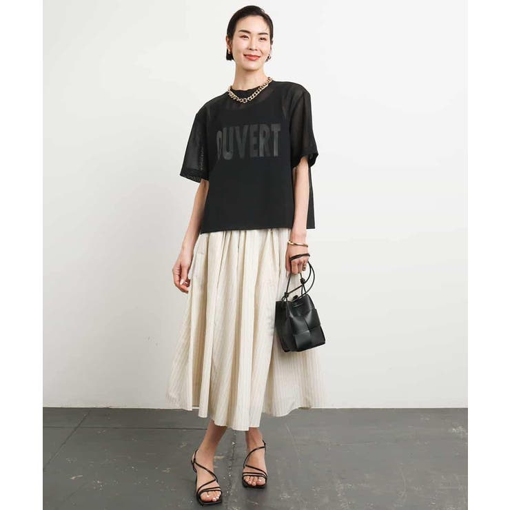 ロゴメッシュプルオーバー | MICHEL KLEIN | 詳細画像4 