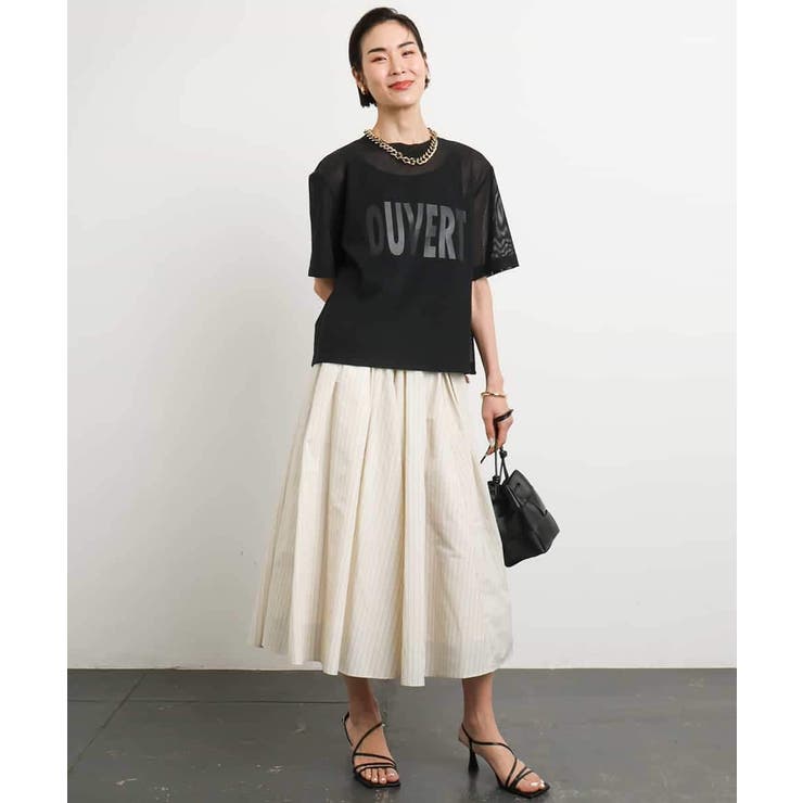 ロゴメッシュプルオーバー | MICHEL KLEIN | 詳細画像5 