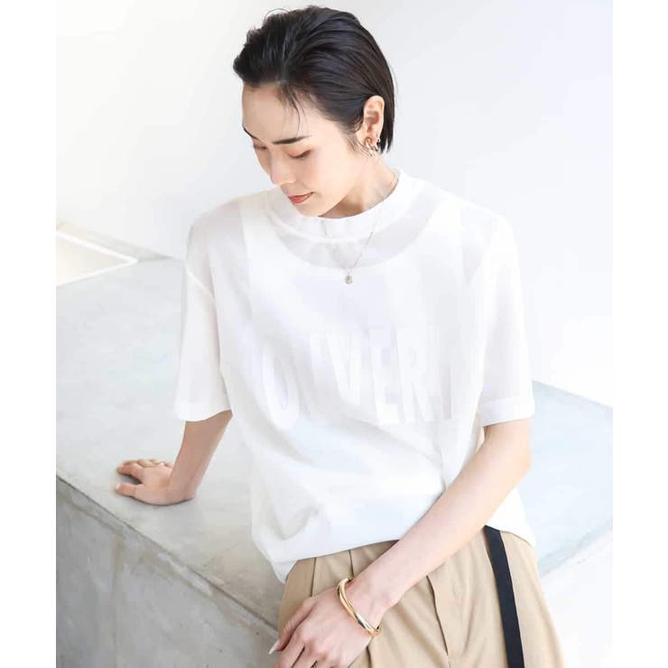 ホワイト | ロゴメッシュプルオーバー | MICHEL KLEIN