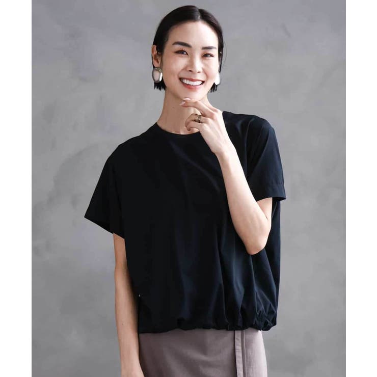 裾ドロストバルーンプルオーバー | MICHEL KLEIN | 詳細画像1 