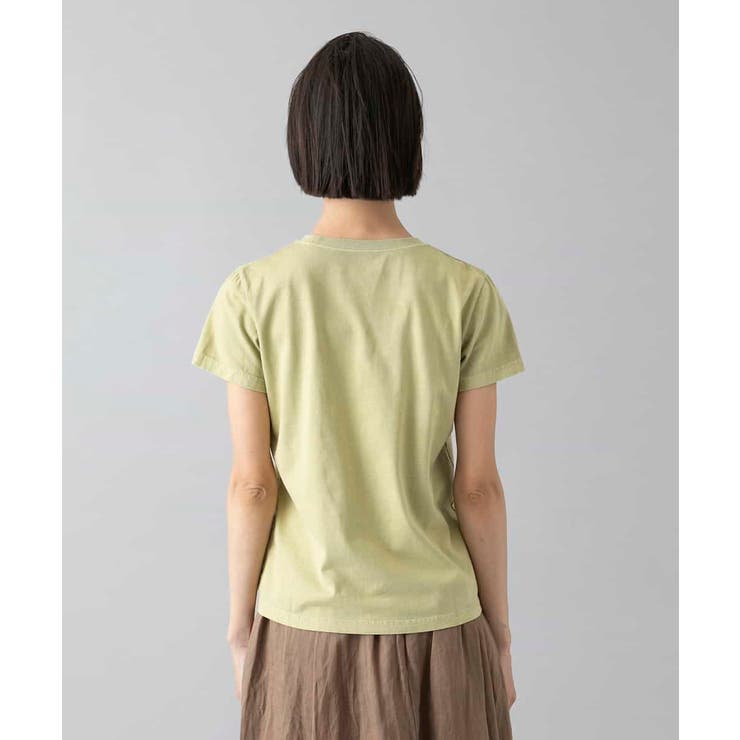クラックプリントロゴTシャツ | MICHEL KLEIN | 詳細画像10 
