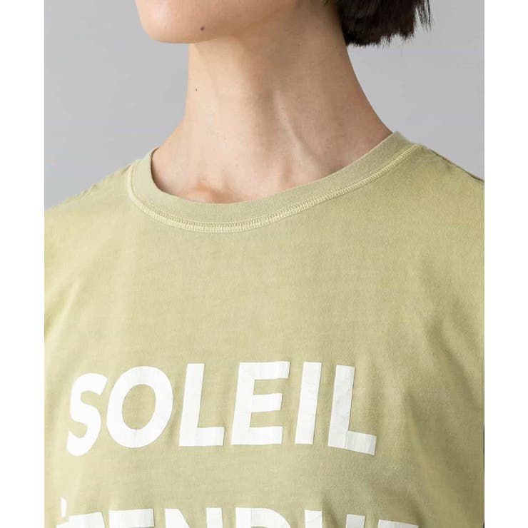 クラックプリントロゴTシャツ | MICHEL KLEIN | 詳細画像11 