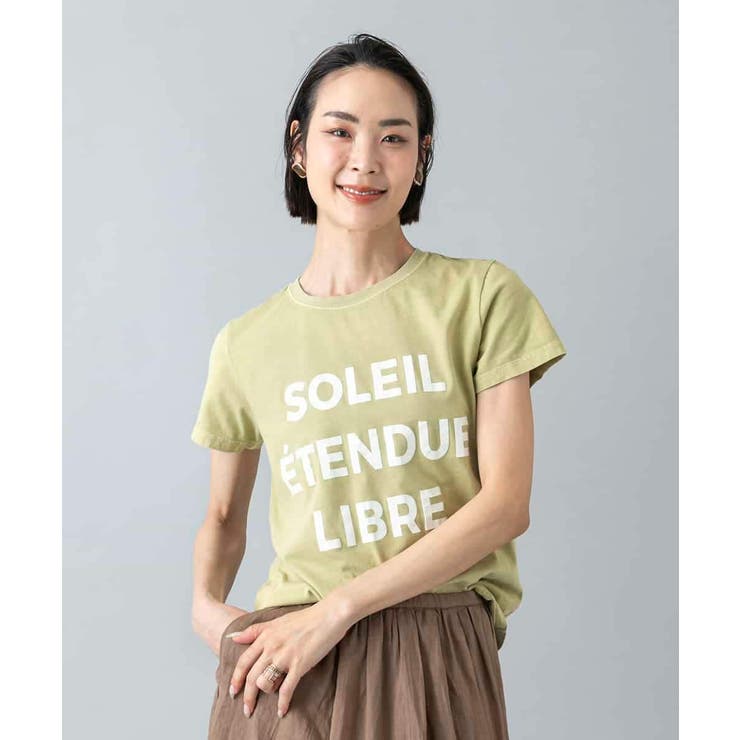 クラックプリントロゴTシャツ | MICHEL KLEIN | 詳細画像18 