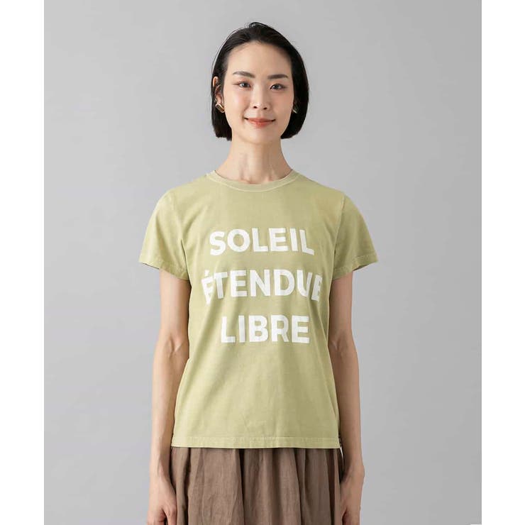 クラックプリントロゴTシャツ | MICHEL KLEIN | 詳細画像8 