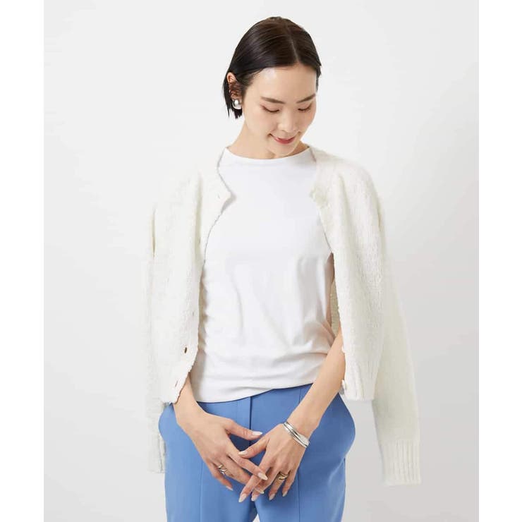 [遮熱効果素材]クリーンシルエットTシャツ | MICHEL KLEIN | 詳細画像18 