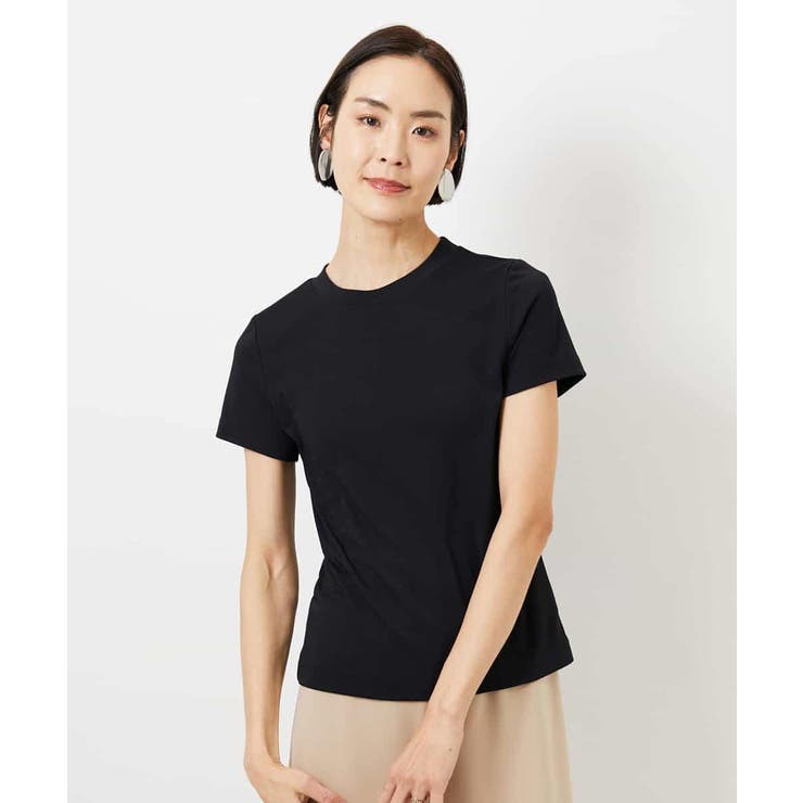 [遮熱効果素材]クリーンシルエットTシャツ | MICHEL KLEIN | 詳細画像2 