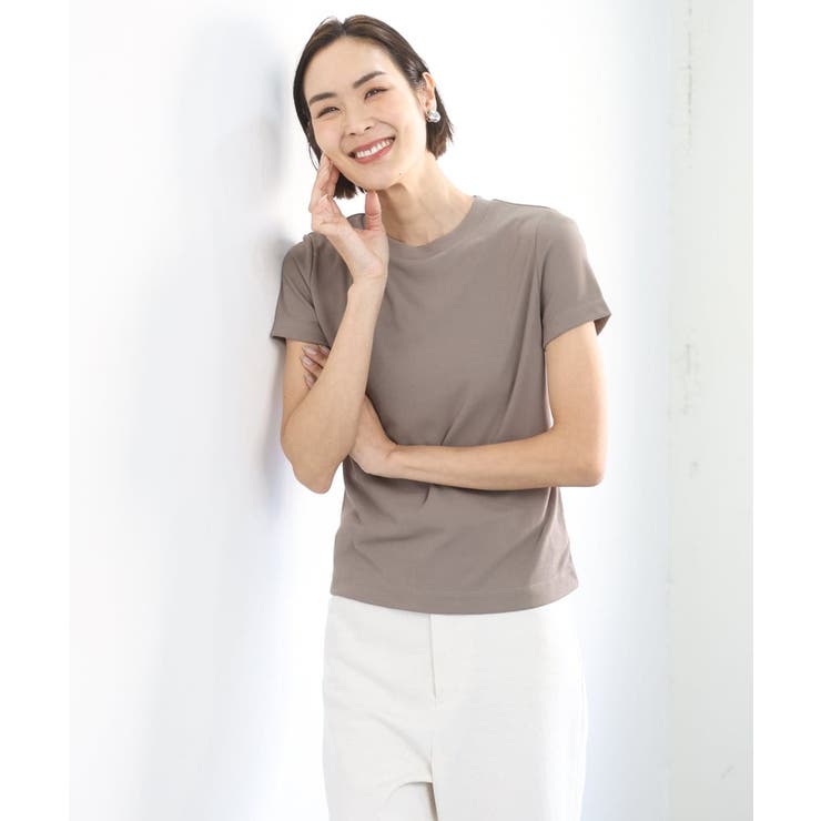 [遮熱効果素材]クリーンシルエットTシャツ | MICHEL KLEIN | 詳細画像27 