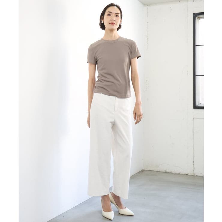 [遮熱効果素材]クリーンシルエットTシャツ | MICHEL KLEIN | 詳細画像30 