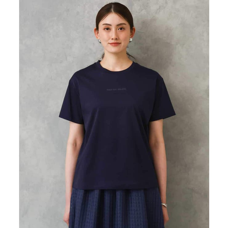 ミニマルロゴTシャツ | MICHEL KLEIN | 詳細画像15 