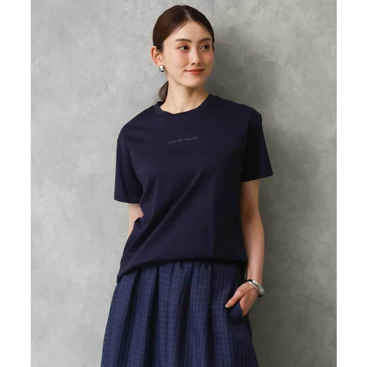 ミニマルロゴTシャツ | MICHEL KLEIN | 詳細画像27 