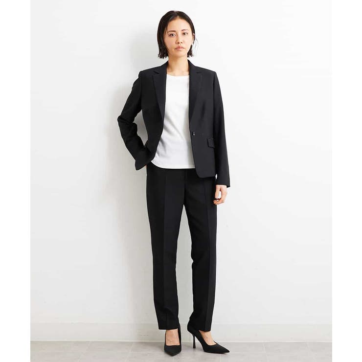 MICHEL  / ミッシェルクラン [インナーにおすすめ]Uネックキョウネンフライスカットソー MICHEL KLEIN｜[インナーにおすすめ]Uネックキョウネンフライス