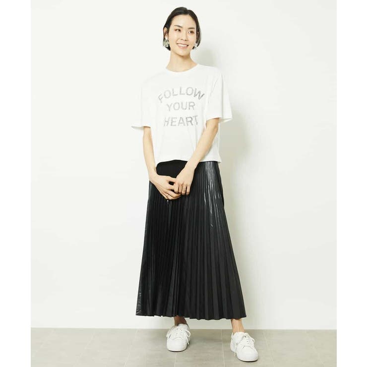リバースサイドプリントロゴTシャツ | MICHEL KLEIN | 詳細画像9 