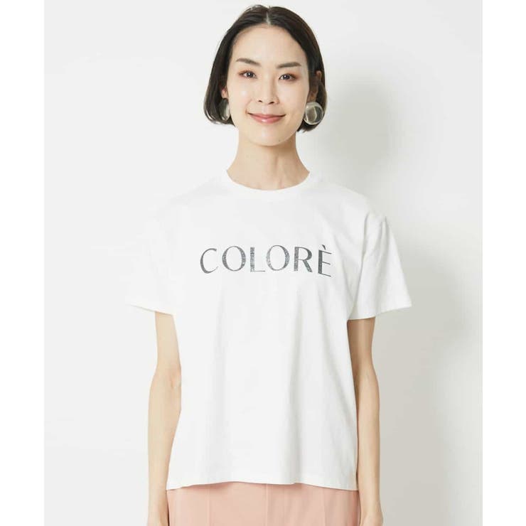 コンパクトロゴTシャツ[品番：ITKW0017091]｜MICHEL  KLEIN（ミッシェルクラン）のレディースファッション通販｜SHOPLIST（ショップリスト）