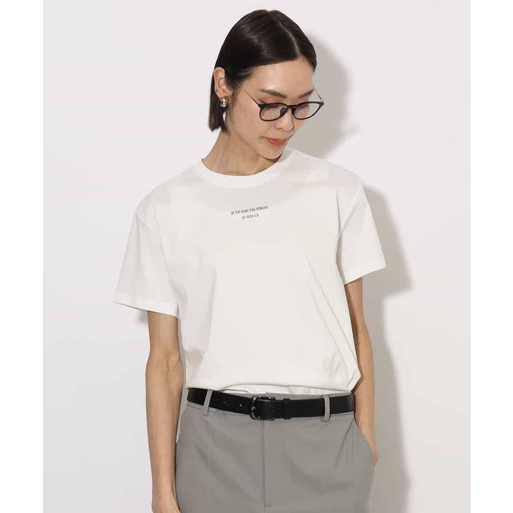 ワンポイントロゴTシャツ | MICHEL KLEIN | 詳細画像15 
