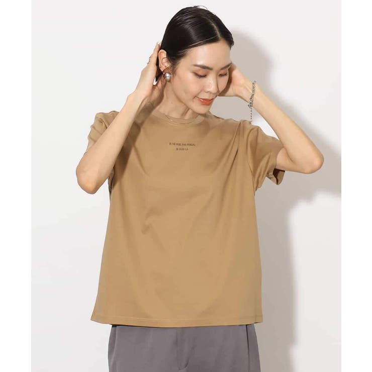 ワンポイントロゴTシャツ | MICHEL KLEIN | 詳細画像25 