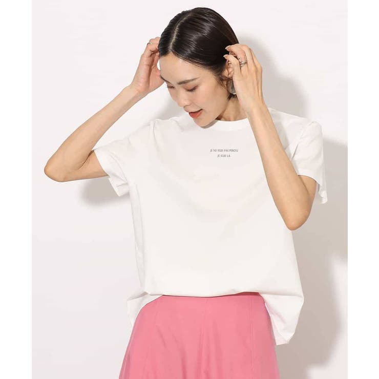 ワンポイントロゴTシャツ | MICHEL KLEIN | 詳細画像8 