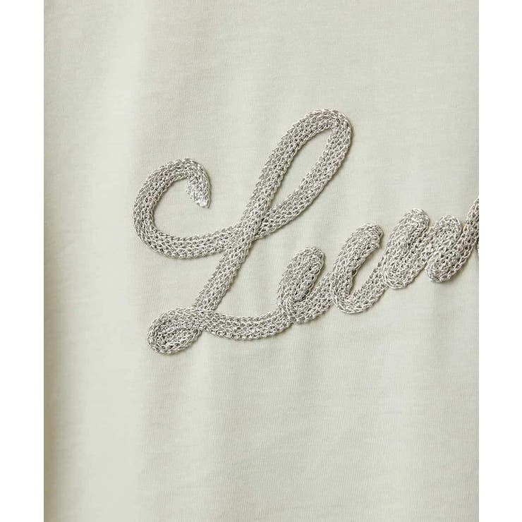 メタリックチェーンテープ刺繍ロゴＴシャツ | MICHEL KLEIN | 詳細画像25 