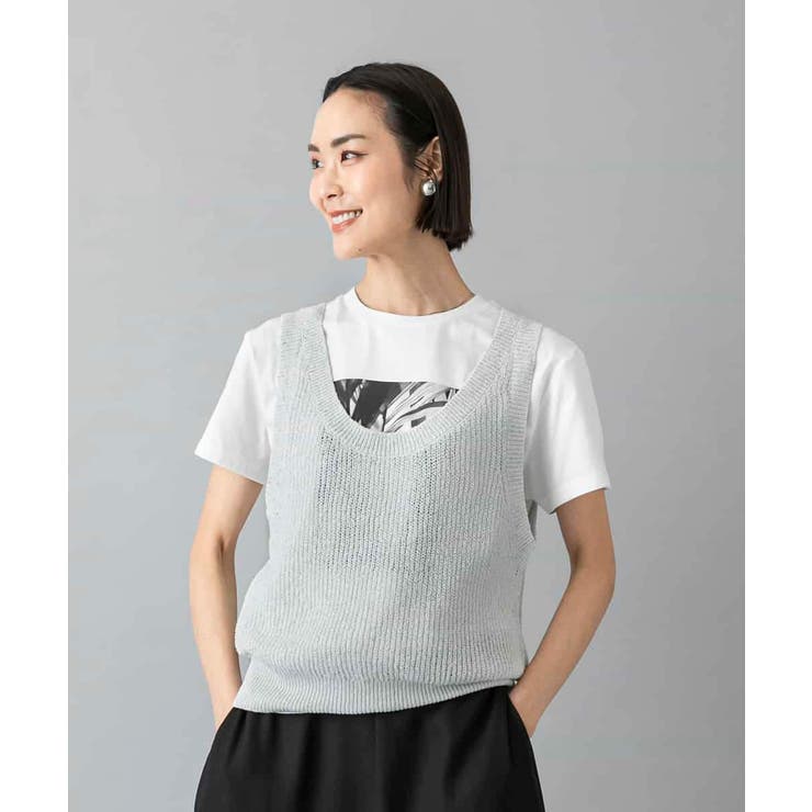 [WEB限定カラー]フォトTシャツ | MICHEL KLEIN | 詳細画像9 
