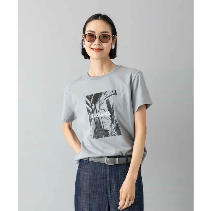 グレー | [WEB限定カラー]フォトTシャツ | MICHEL KLEIN