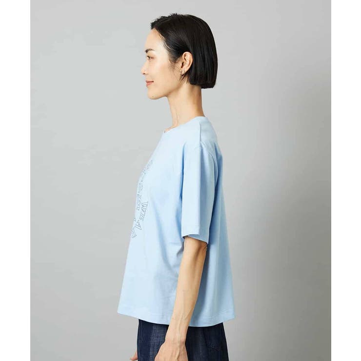 透明箔プリントTシャツ | MICHEL KLEIN | 詳細画像20 