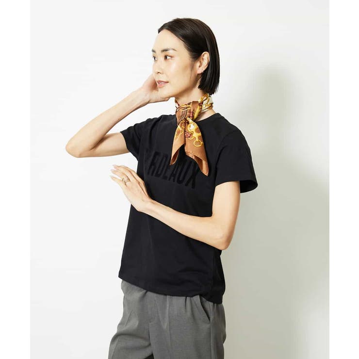 フロッキーロゴTシャツ | MICHEL KLEIN | 詳細画像14 