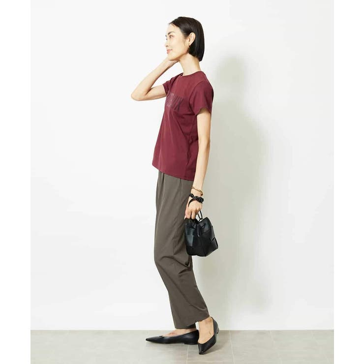 フロッキーロゴTシャツ | MICHEL KLEIN | 詳細画像5 