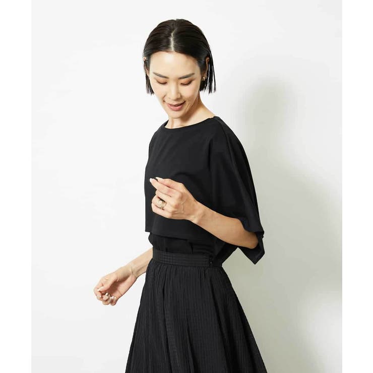 ケープスリーブカットソー | MICHEL KLEIN | 詳細画像13 