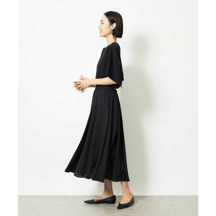 ケープスリーブカットソー | MICHEL KLEIN | 詳細画像17 