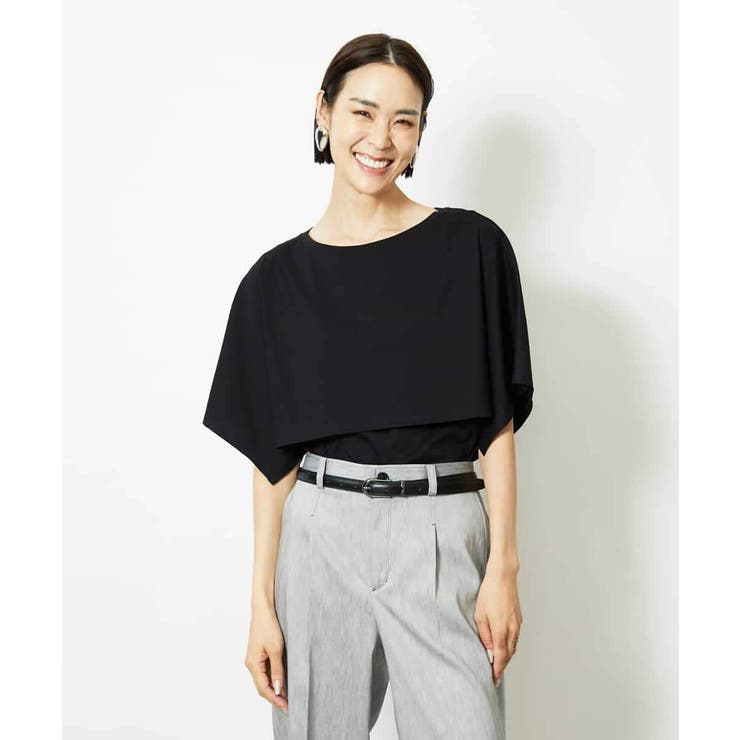 ケープスリーブカットソー | MICHEL KLEIN | 詳細画像19 