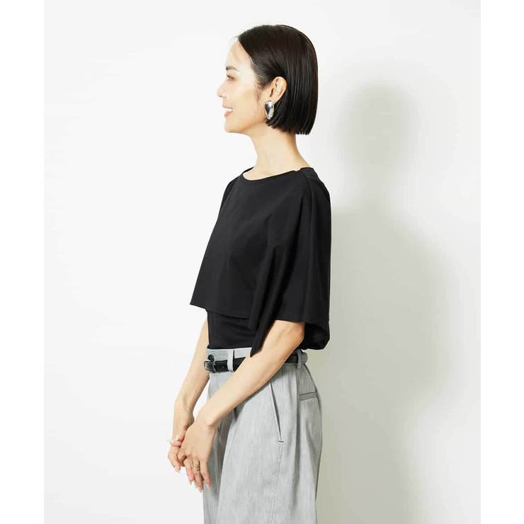 ケープスリーブカットソー | MICHEL KLEIN | 詳細画像21 