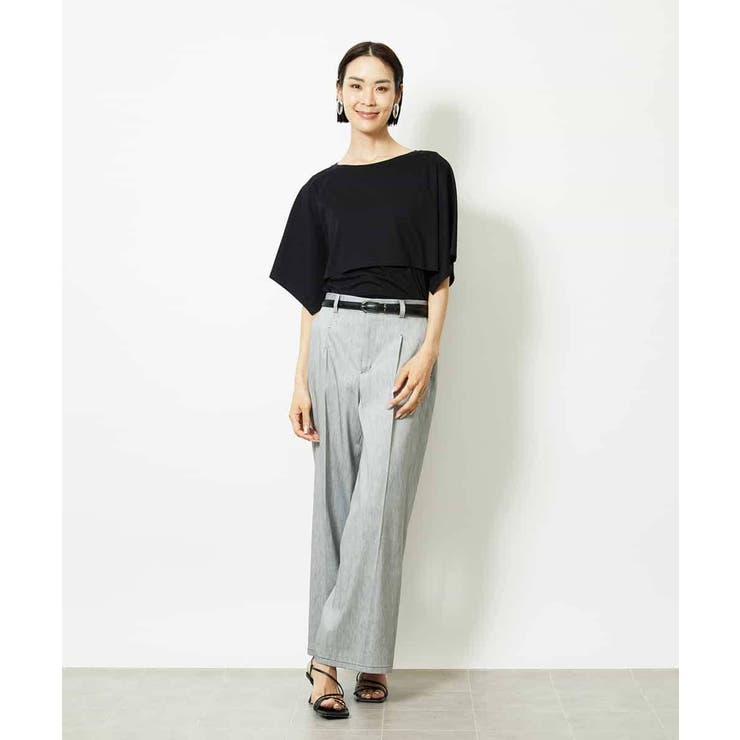 ケープスリーブカットソー | MICHEL KLEIN | 詳細画像23 