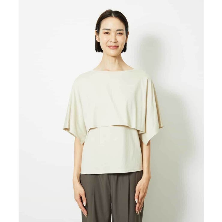 ケープスリーブカットソー | MICHEL KLEIN | 詳細画像27 