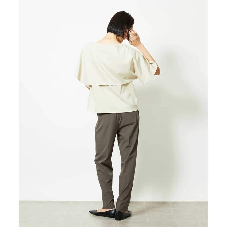 ケープスリーブカットソー | MICHEL KLEIN | 詳細画像7 