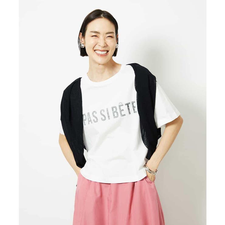 プリントロゴＴシャツ | MICHEL KLEIN | 詳細画像1 