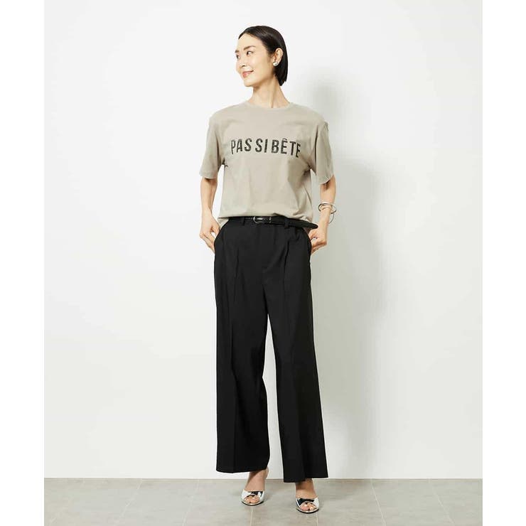 プリントロゴＴシャツ | MICHEL KLEIN | 詳細画像10 