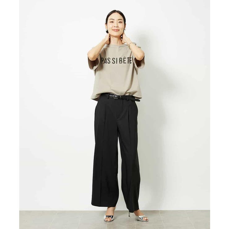 プリントロゴＴシャツ | MICHEL KLEIN | 詳細画像11 