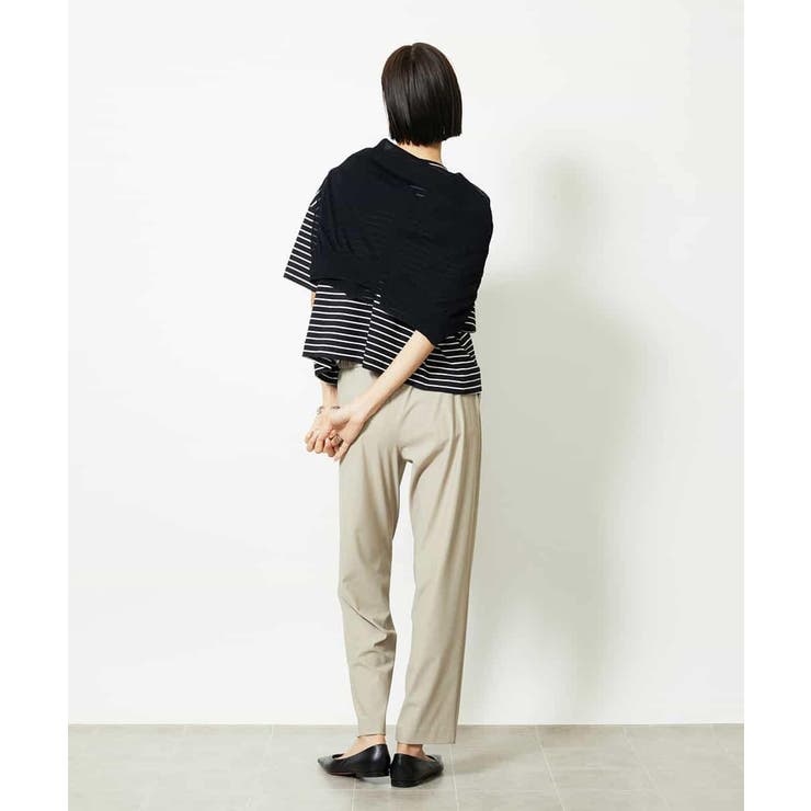 イニシャル刺繍Ｔシャツ(ボーダー柄） | MICHEL KLEIN | 詳細画像12 