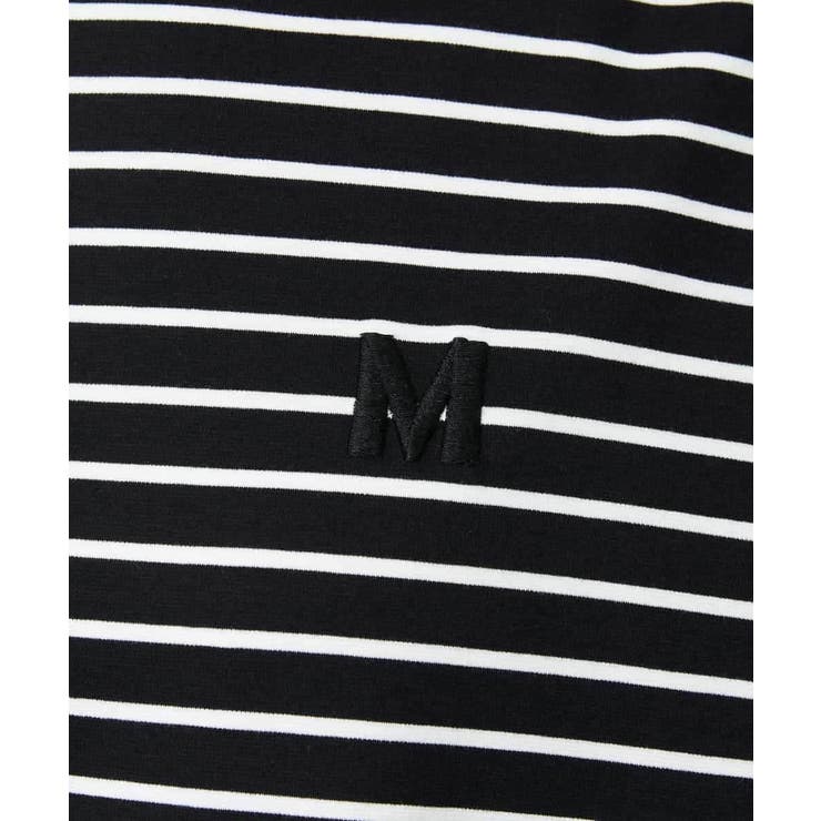 イニシャル刺繍Ｔシャツ(ボーダー柄） | MICHEL KLEIN | 詳細画像19 