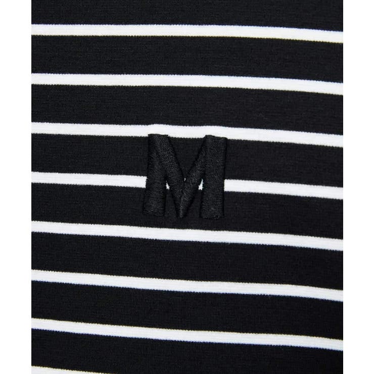 イニシャル刺繍Ｔシャツ(ボーダー柄） | MICHEL KLEIN | 詳細画像20 
