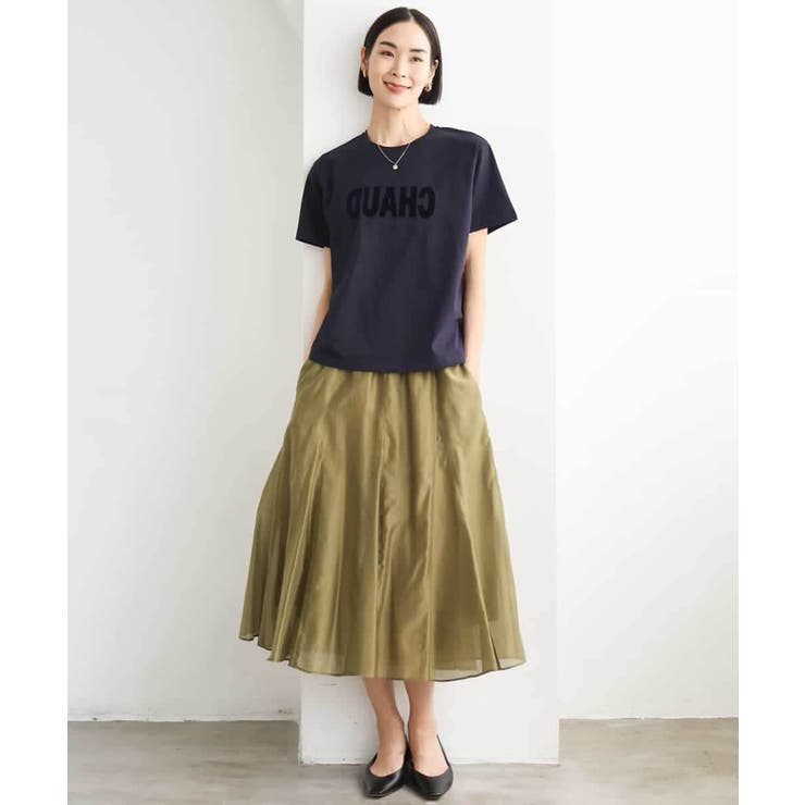 フロッキーロゴTシャツ | MICHEL KLEIN | 詳細画像10 