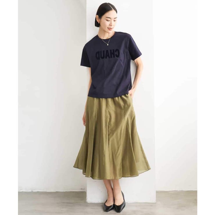 フロッキーロゴTシャツ | MICHEL KLEIN | 詳細画像11 
