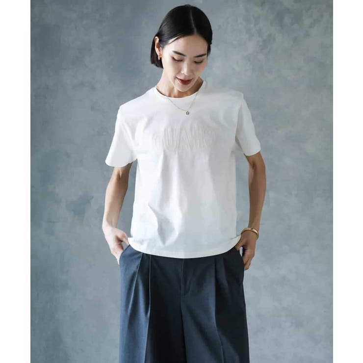 フロッキーロゴTシャツ | MICHEL KLEIN | 詳細画像26 