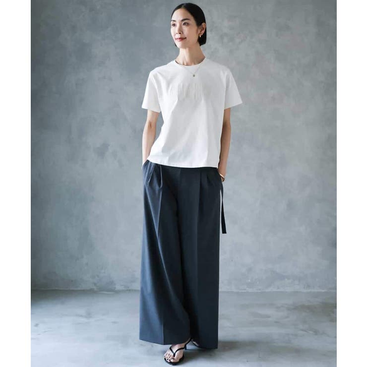 フロッキーロゴTシャツ | MICHEL KLEIN | 詳細画像27 