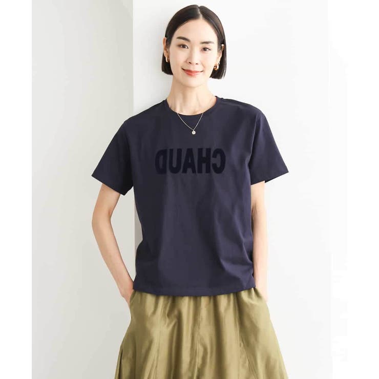 フロッキーロゴTシャツ | MICHEL KLEIN | 詳細画像7 