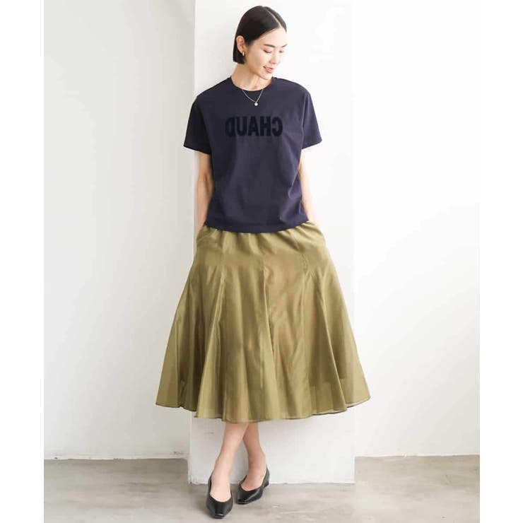 フロッキーロゴTシャツ | MICHEL KLEIN | 詳細画像9 