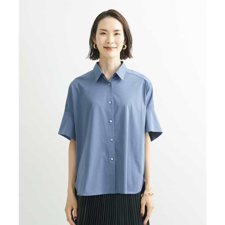 オーバーサイズジャージーシャツ[品番：ITKW0006990]｜MICHEL KLEIN