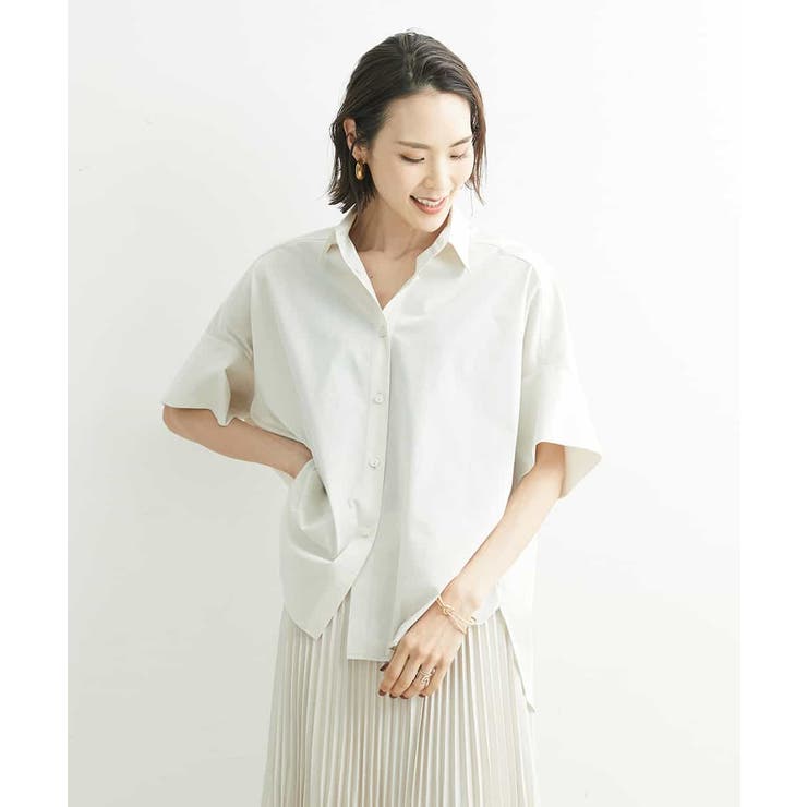 オーバーサイズジャージーシャツ[品番：ITKW0006990]｜MICHEL KLEIN