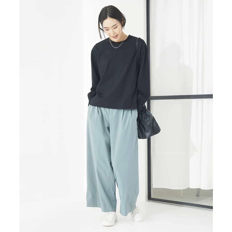 ワンポイント刺繍ロングスリーブカットソー | MICHEL KLEIN | 詳細画像12 